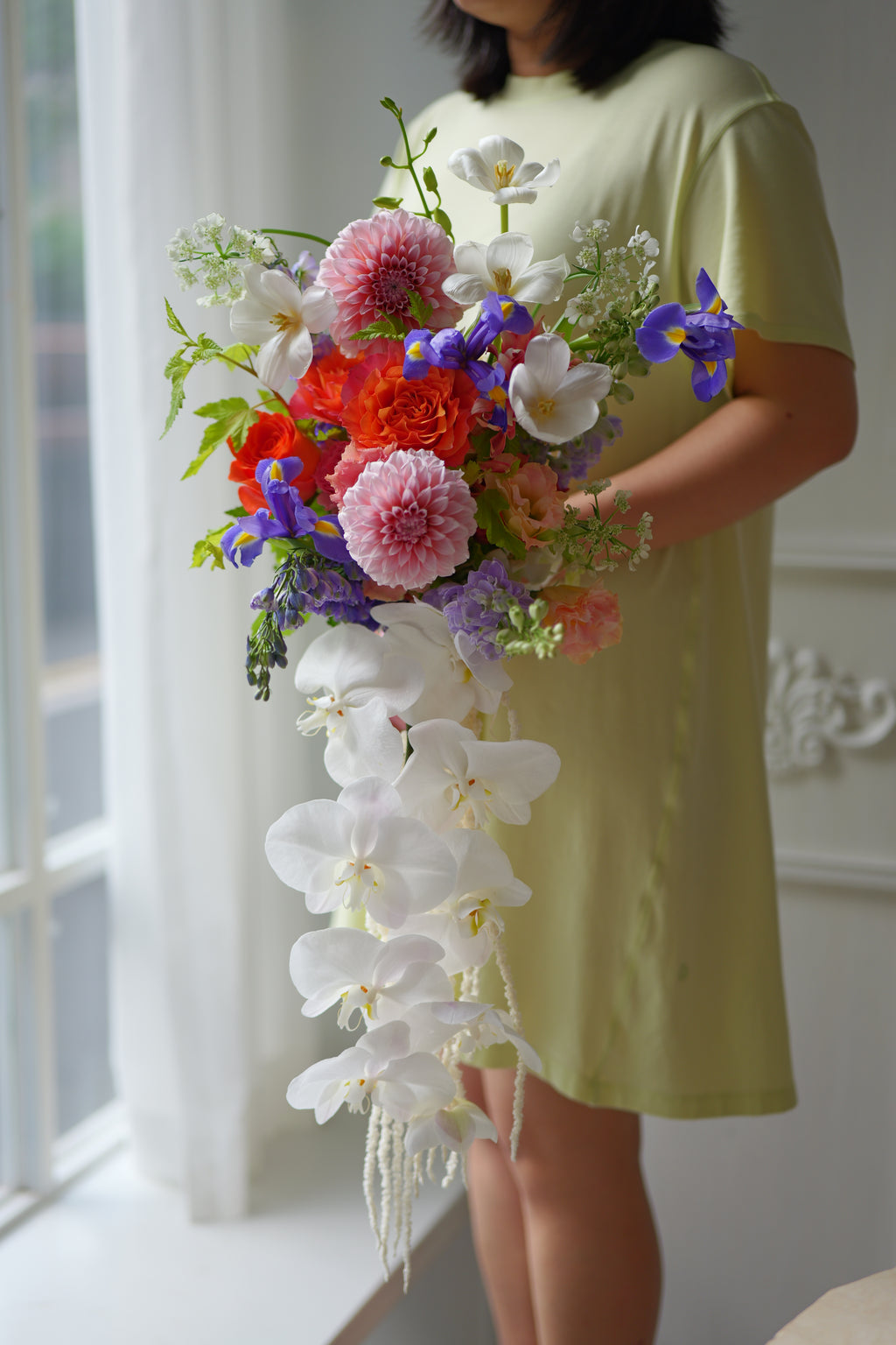 Ethereal Cascade Bridal Bouquet