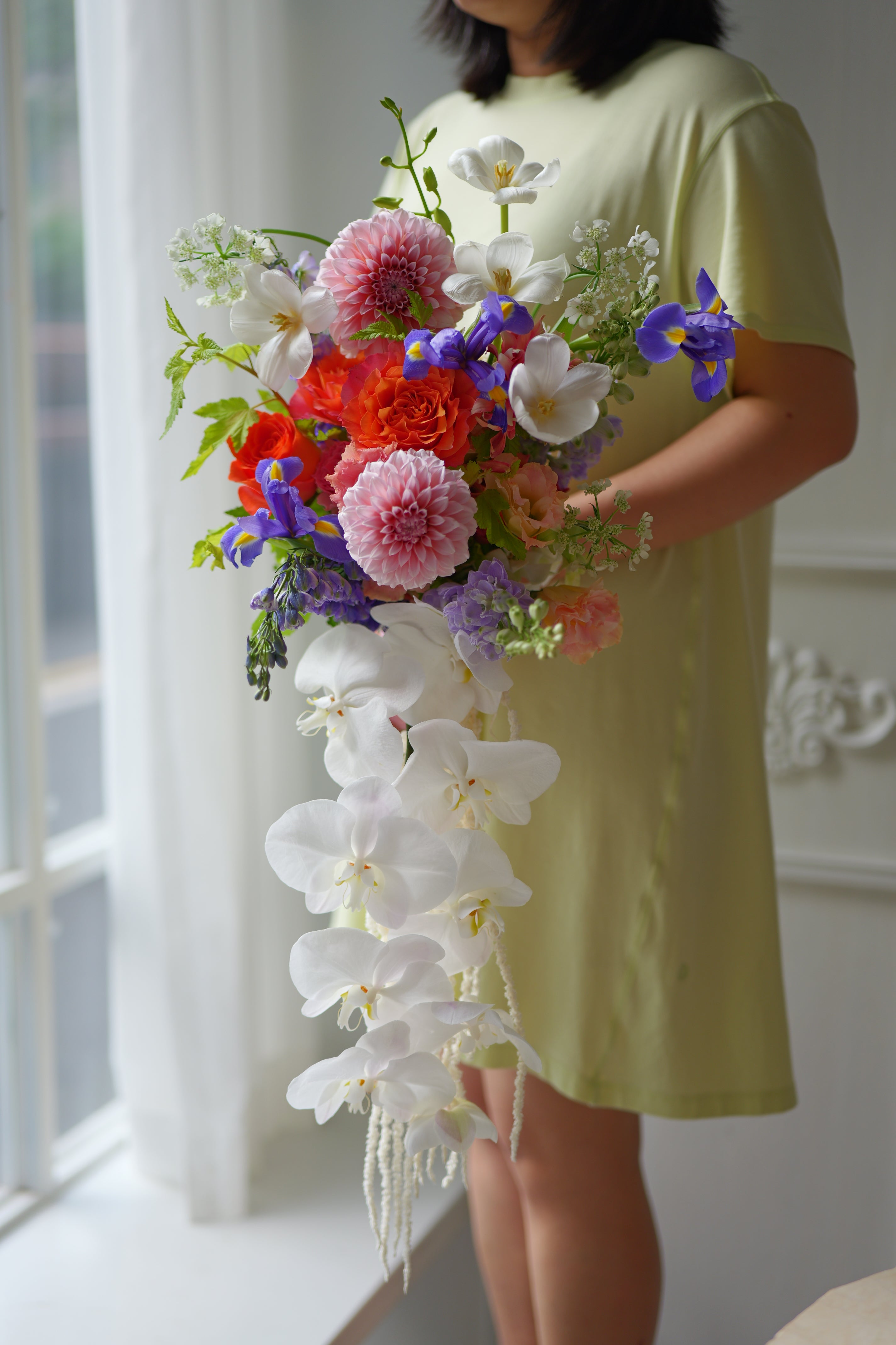 Ethereal Cascade Bridal Bouquet
