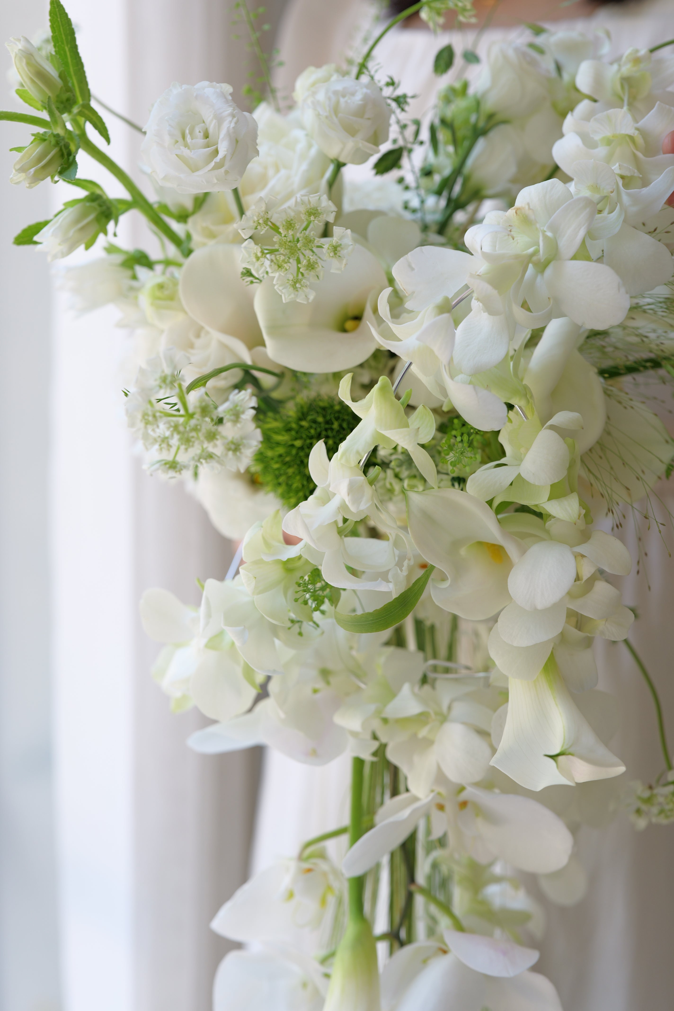 Ivory Cascade Bridal Bouquet