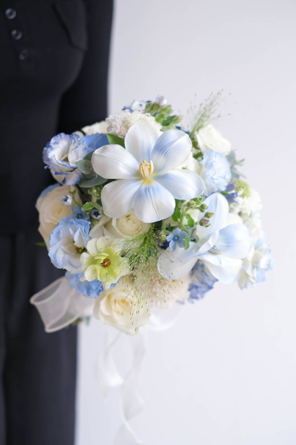 Something Blue Bridal Bouquet