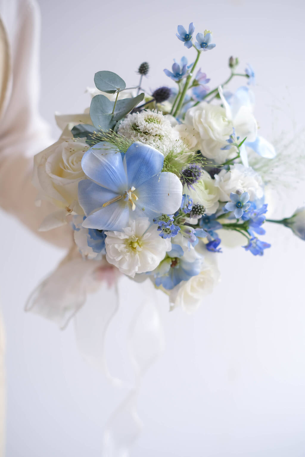 Something Blue Bridal Bouquet
