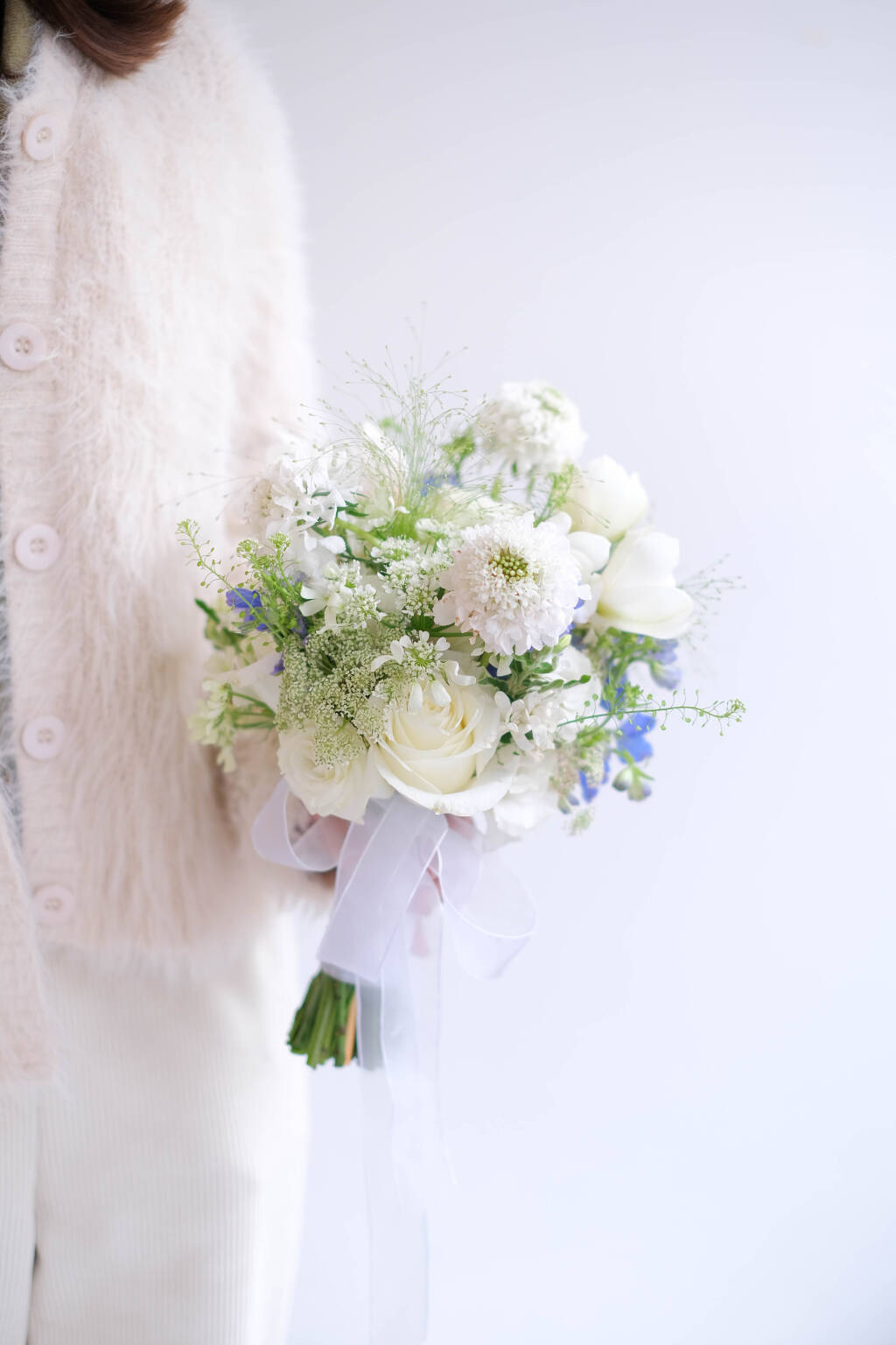 Something Blue Bridal Bouquet