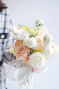 Soft Blush Garden Bouquet | Romantic Pastel Flowers
