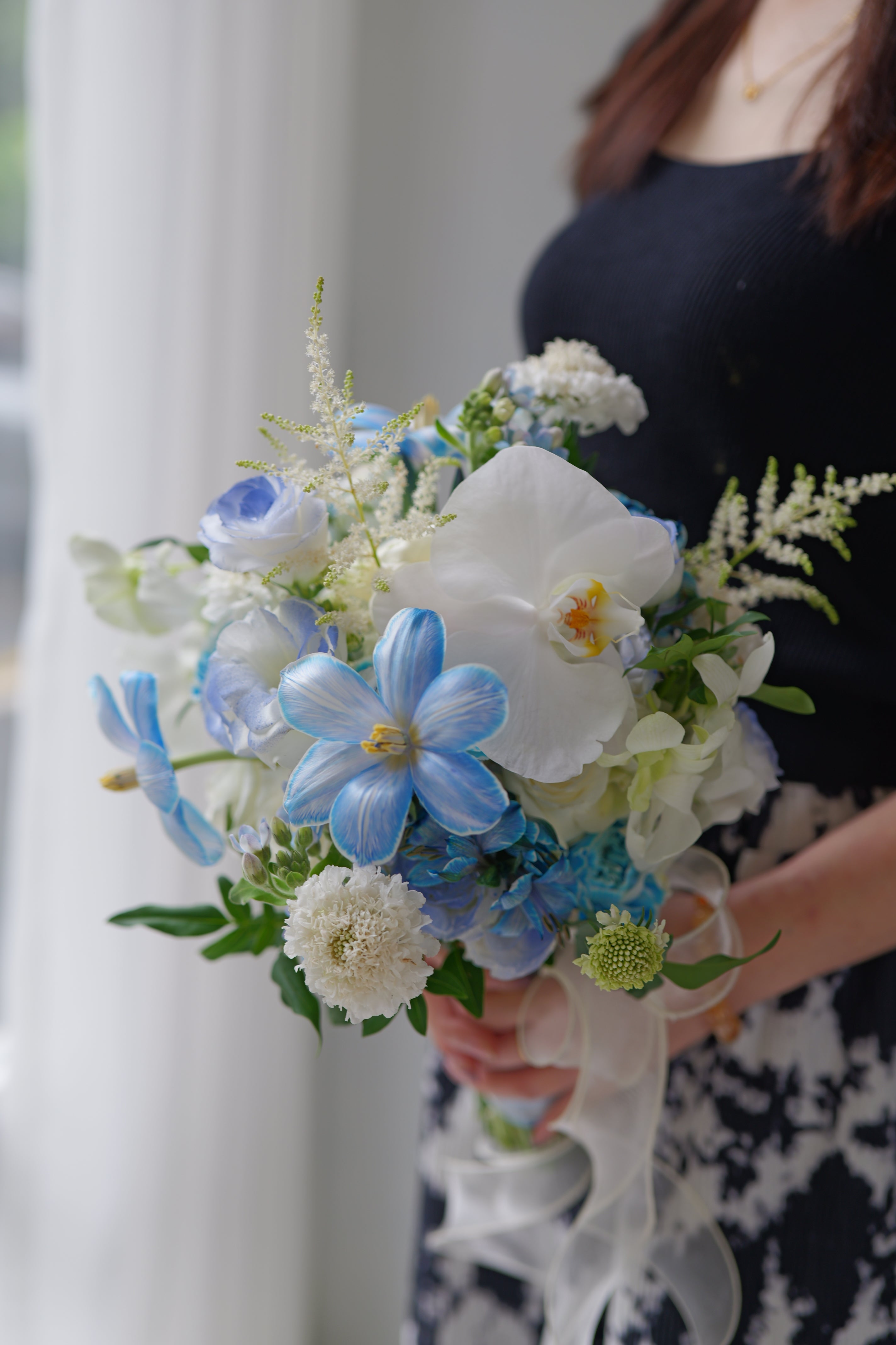 Something Blue Bridal Bouquet
