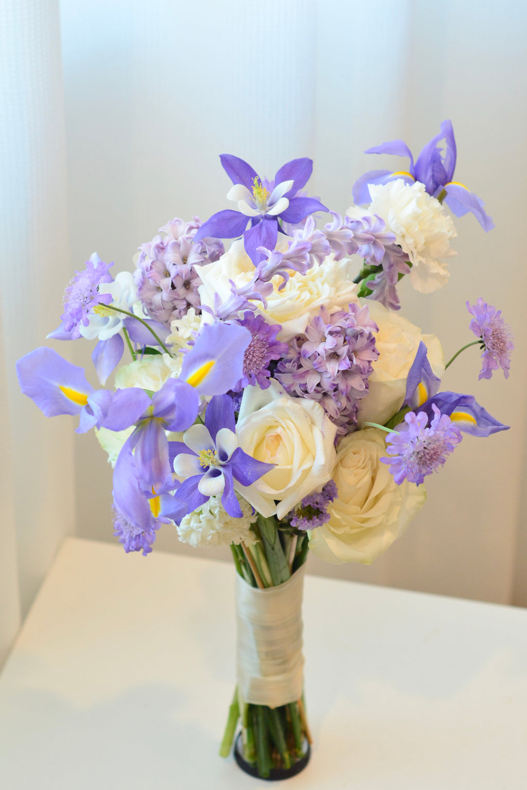 Lavender Veil Bridal Bouquet