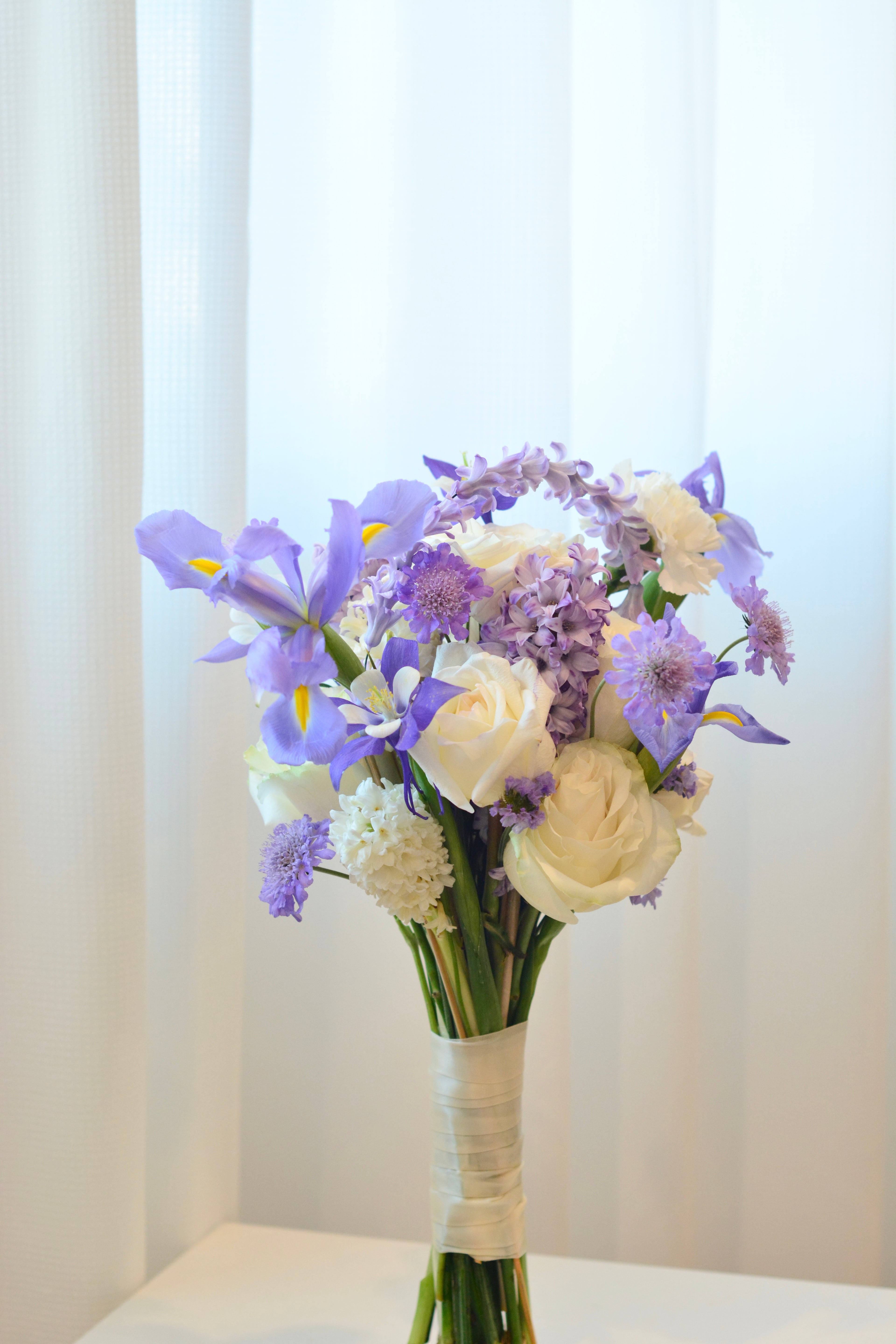 Lavender Veil Bridal Bouquet