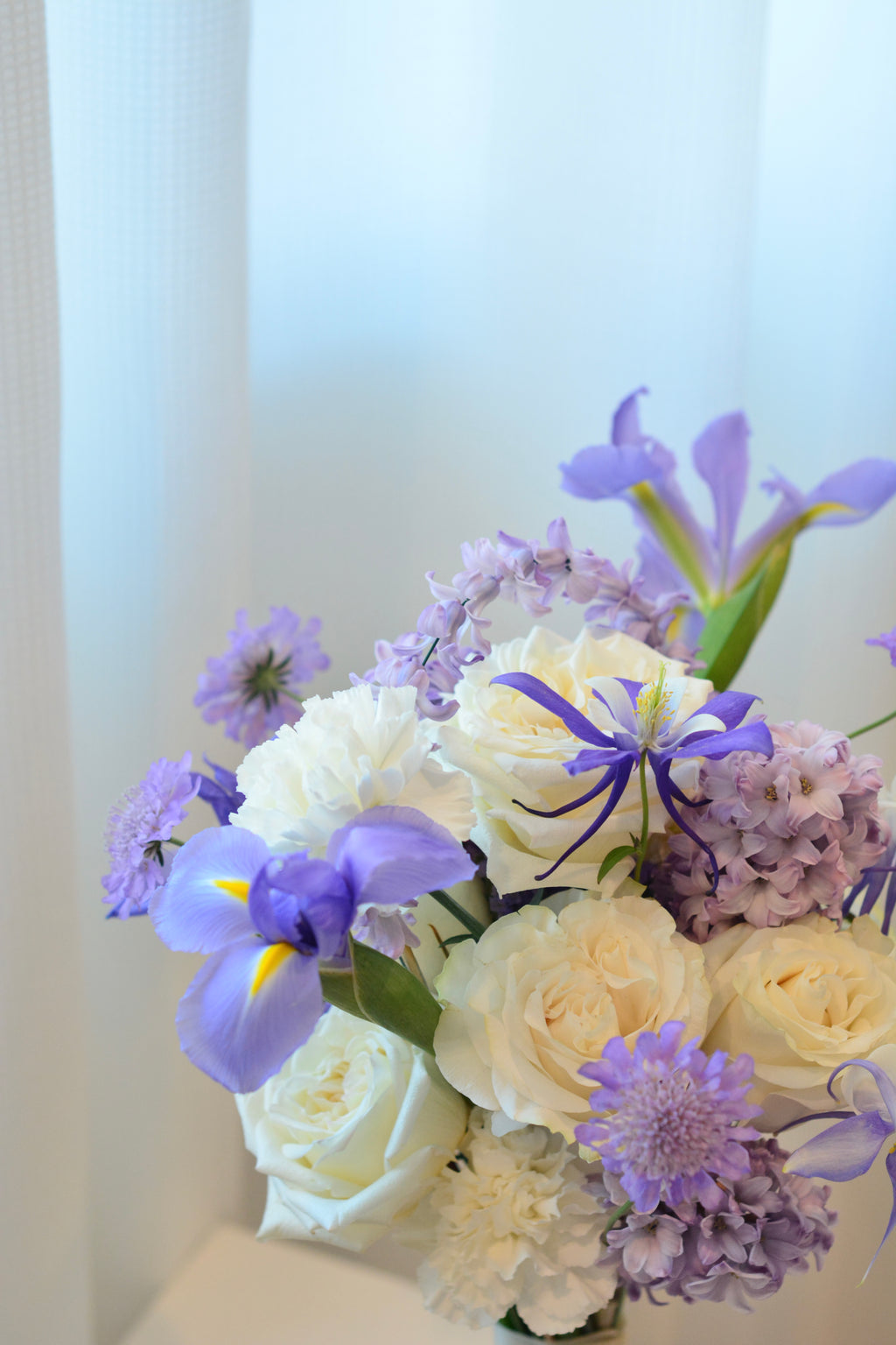 Lavender Veil Bridal Bouquet