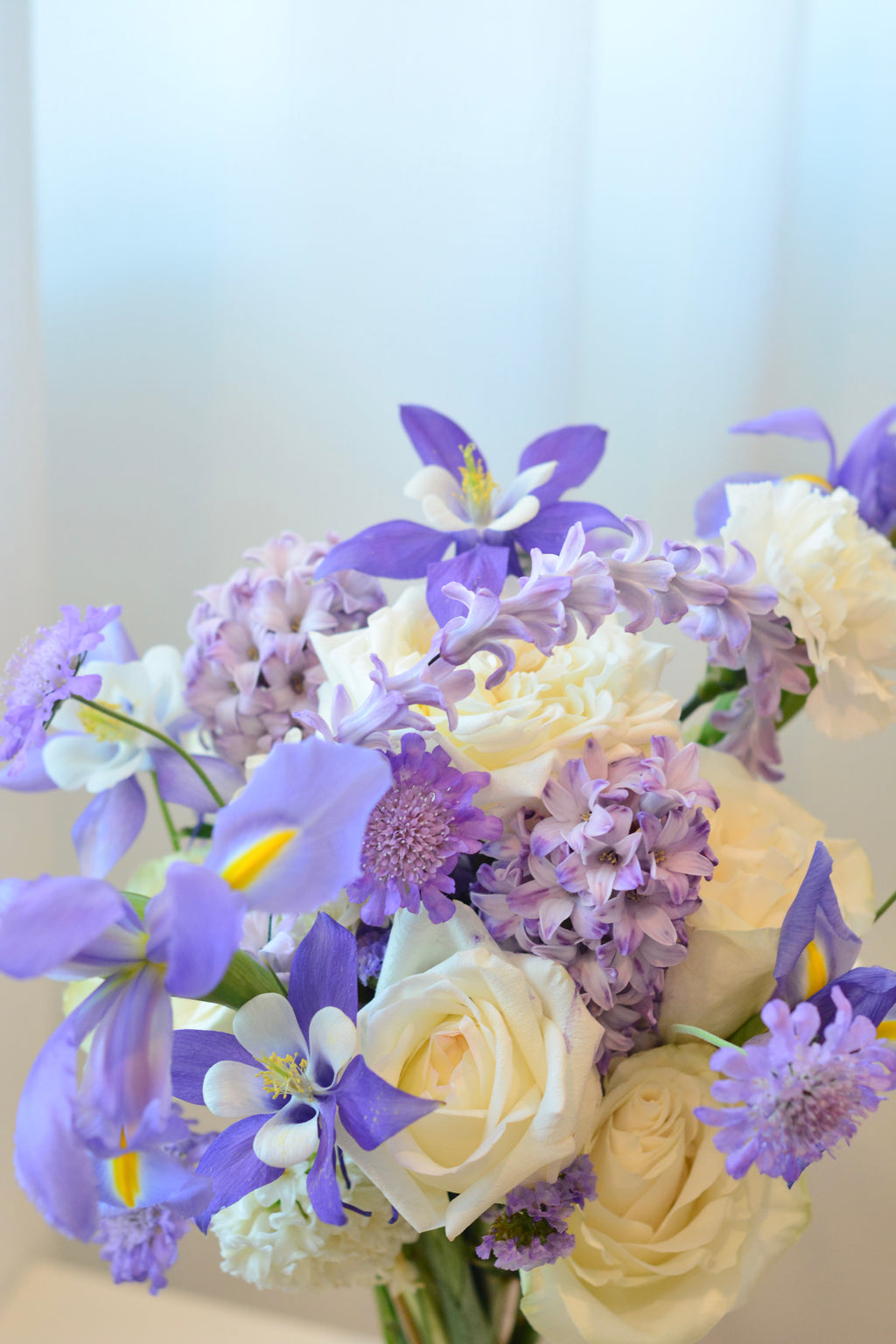 Lavender Veil Bridal Bouquet