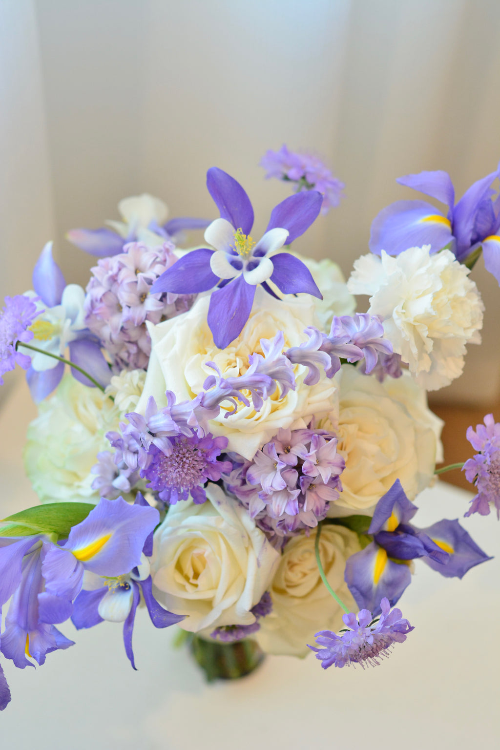 Lavender Veil Bridal Bouquet