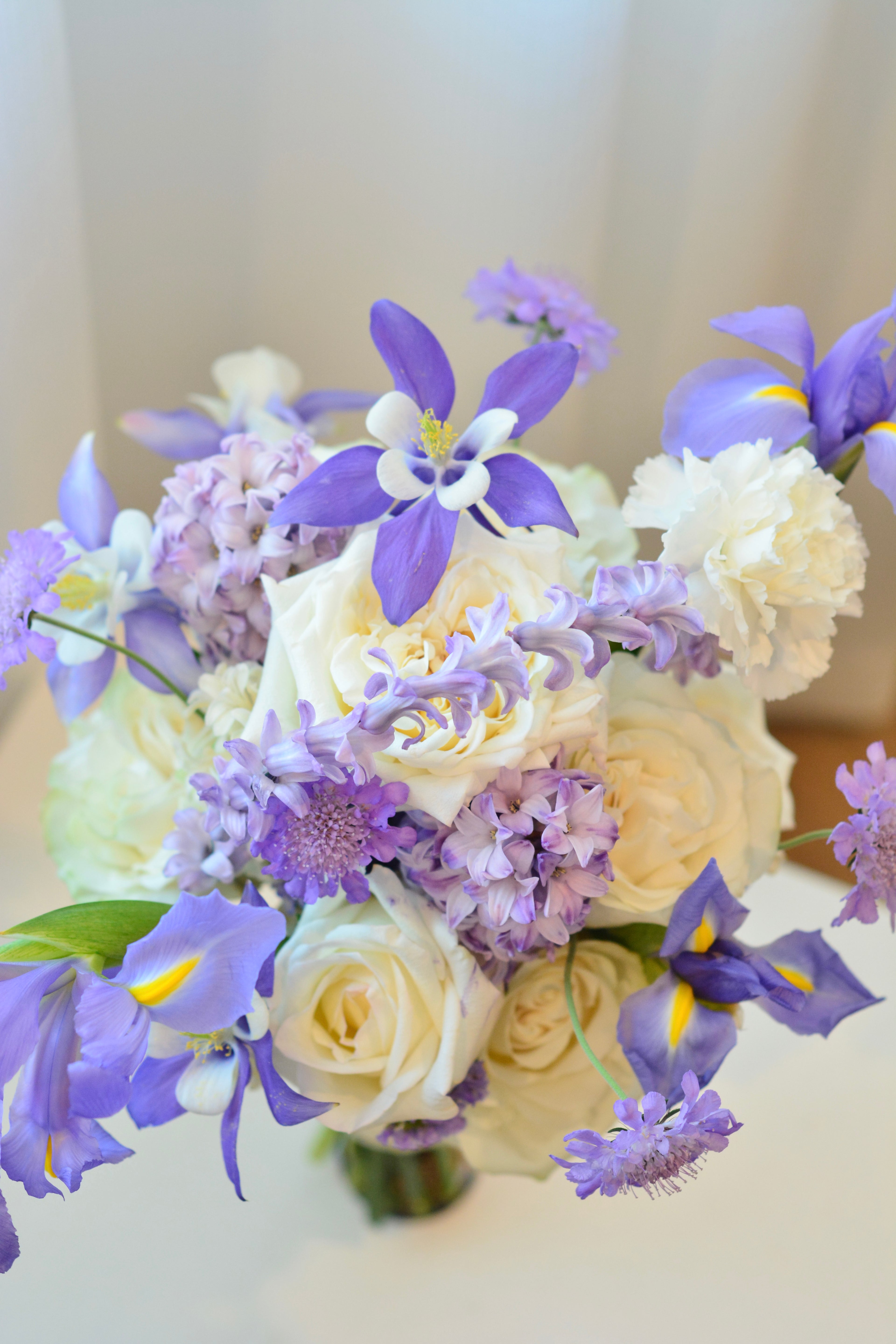 Lavender Veil Bridal Bouquet