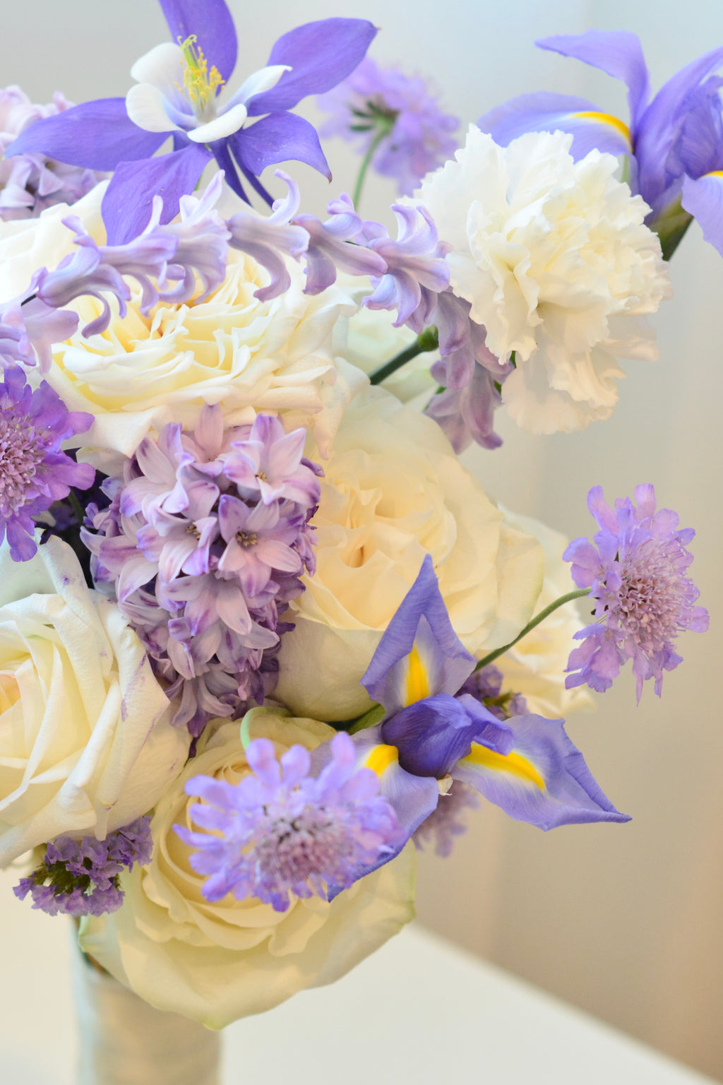 Lavender Veil Bridal Bouquet