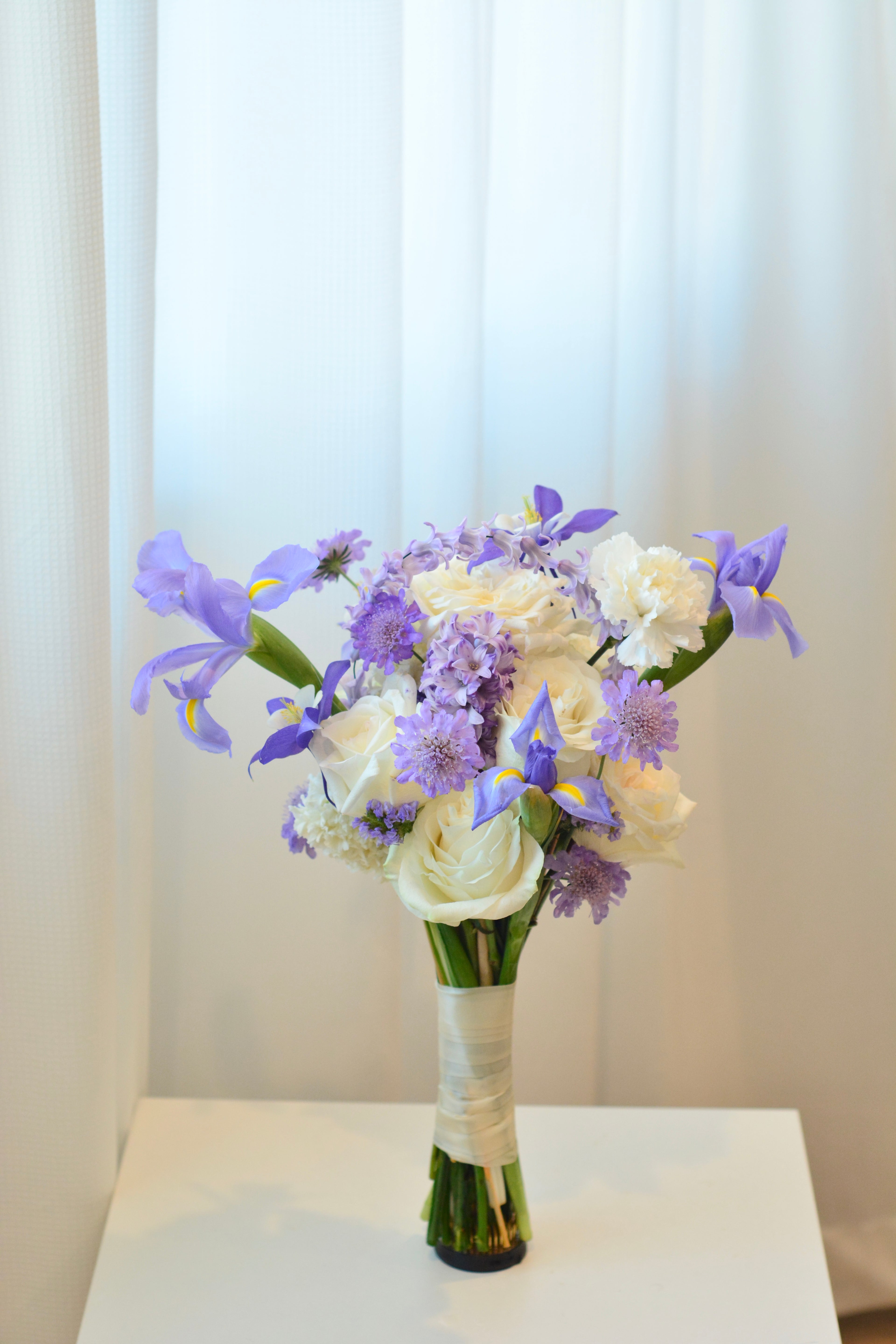Lavender Veil Bridal Bouquet