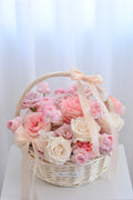 Sweet Peachy Garden Basket