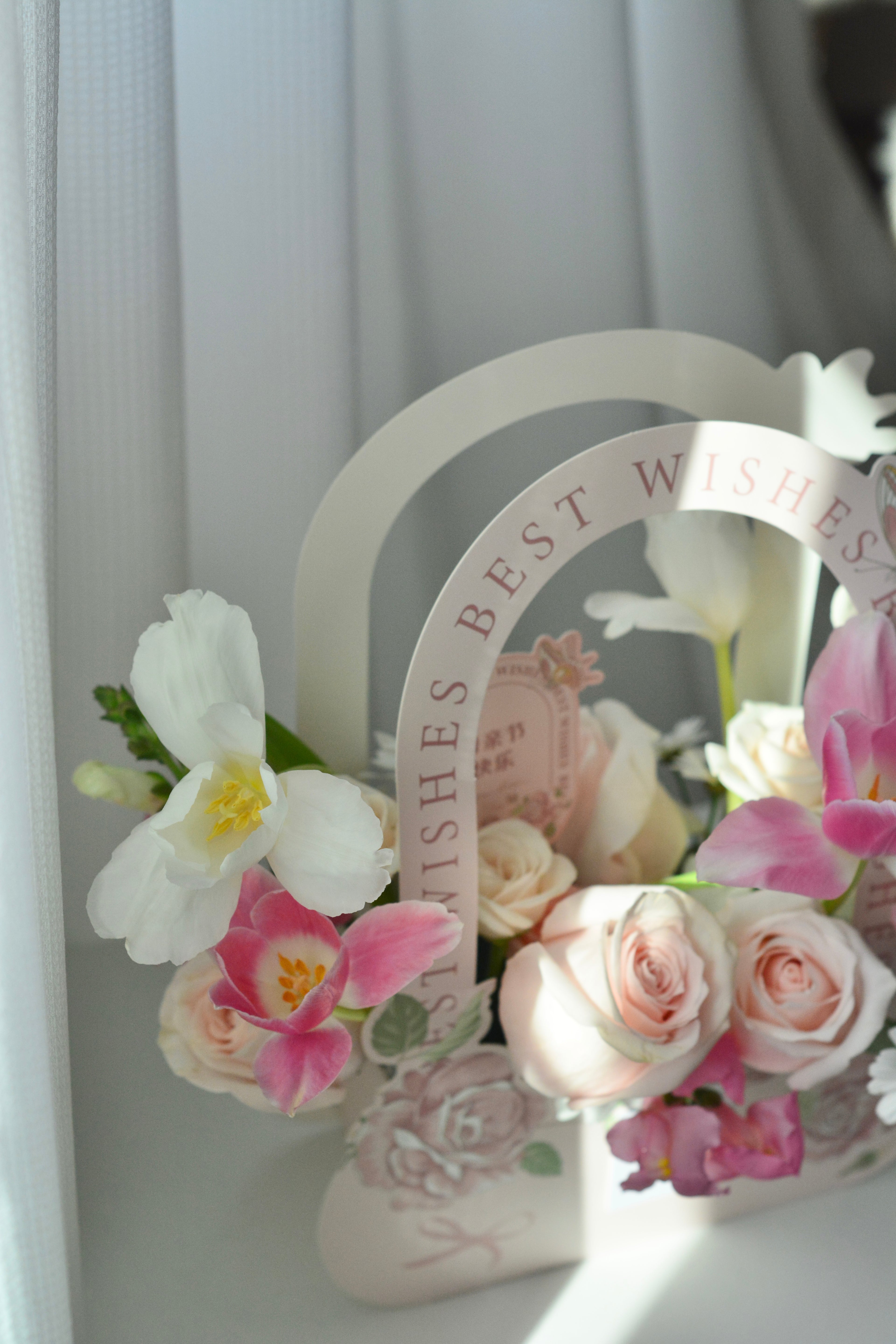 Blush Wishes Basket